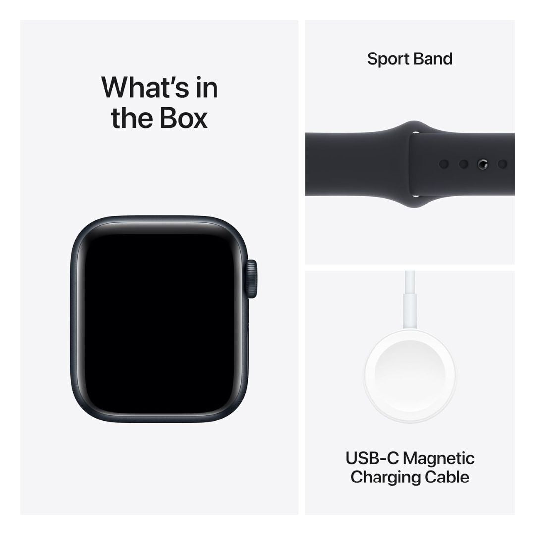 Apple Watch SE (2nd Gen) GPS + Cellular 40mm Midnight Aluminum Case with Midnight Band (Certified Refurbished)
