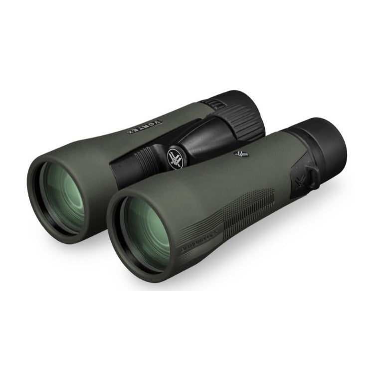 Vortex 12x50 Diamondback Roof Prism Binoculars with Glasspak Harness Case and Accessory Bundle