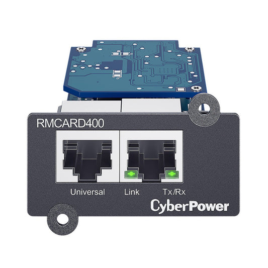 CyberPower RMCARD400 UPS Remote Management Card with Web, CLI and NMS Management