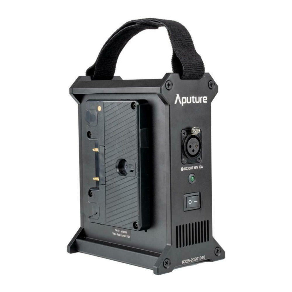 Aputure 2-Bay Battery Power Station (Gold Mount)