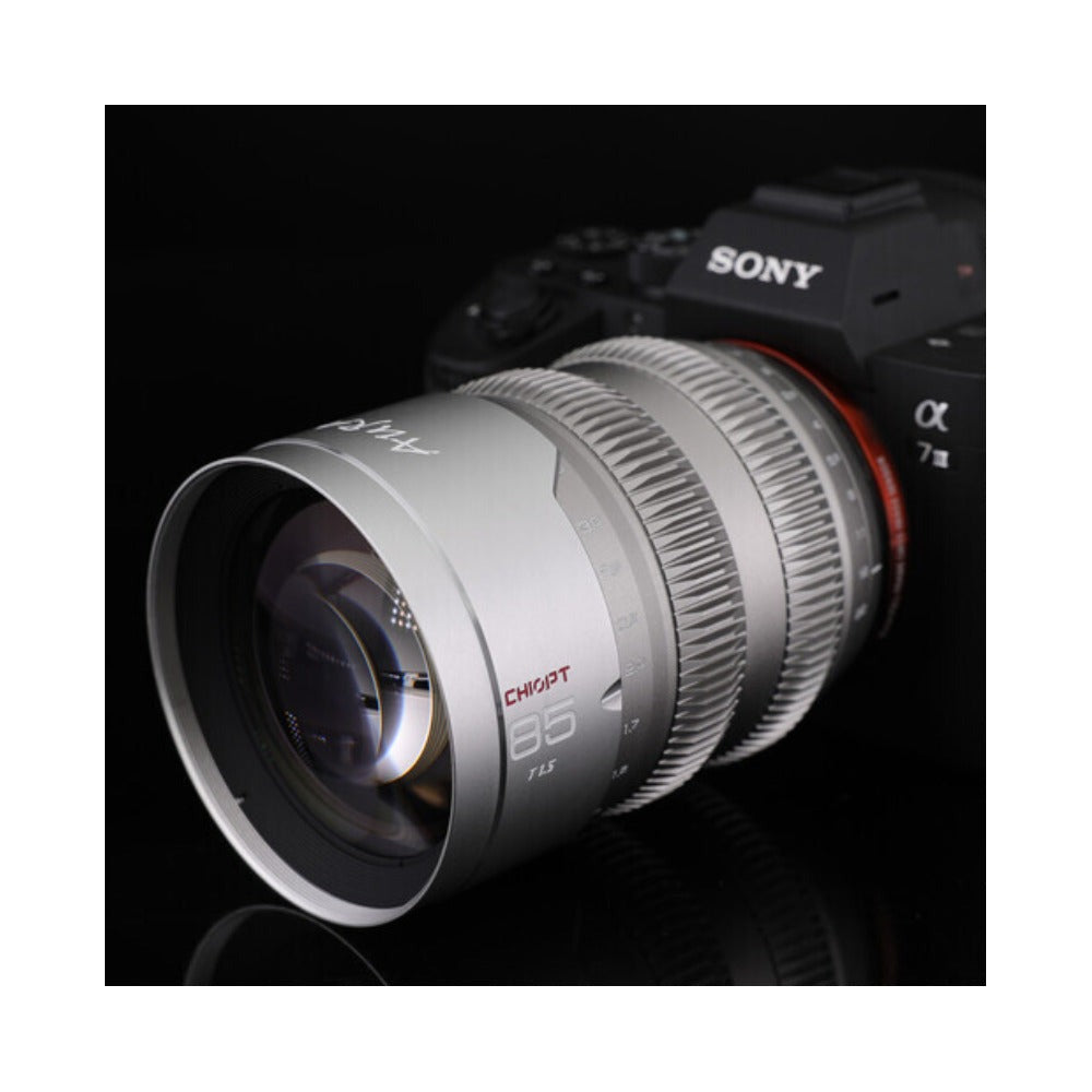 CHIOPT AURA 85mm T1.5-T22 Full-Frame Cinema Lens (Leica L)