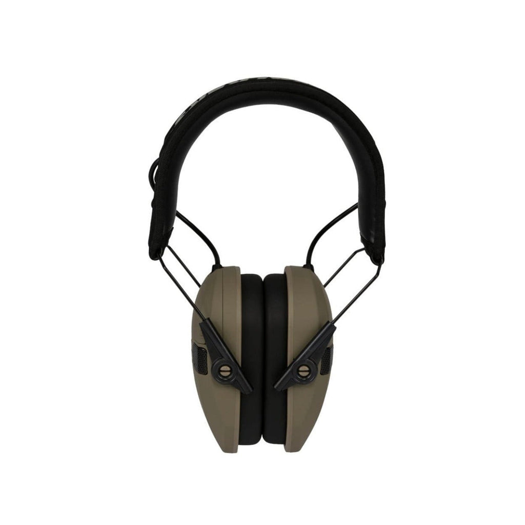 Walker's Razor Slim Molon Labe Electronic Earmuffs (FDE) with Case Bundle
