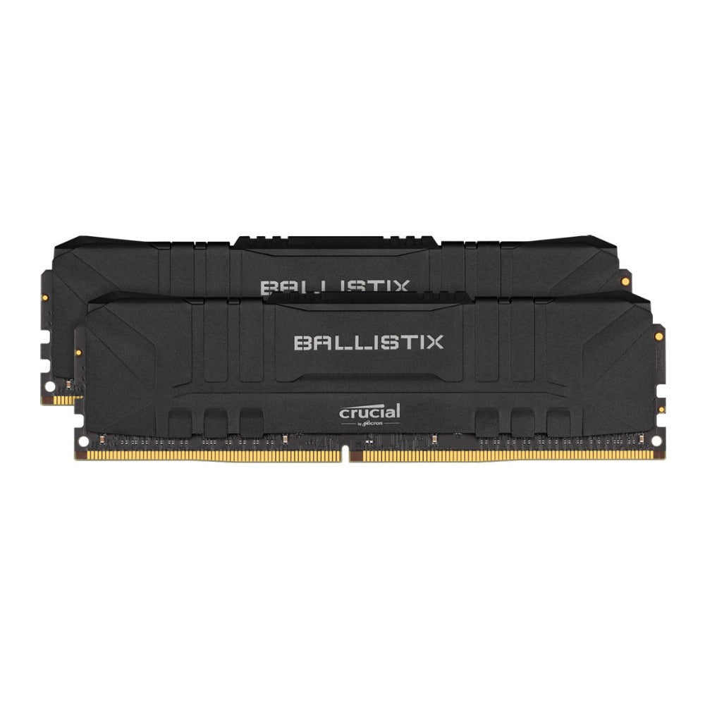 Crucial Ballistix 16GB DDR4-3600 UDIMM RAM Desktop Memory Kit (2x8GB, Black)