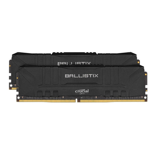 Crucial Ballistix 16GB DDR4-3600 UDIMM RAM Desktop Memory Kit (2x8GB, Black)