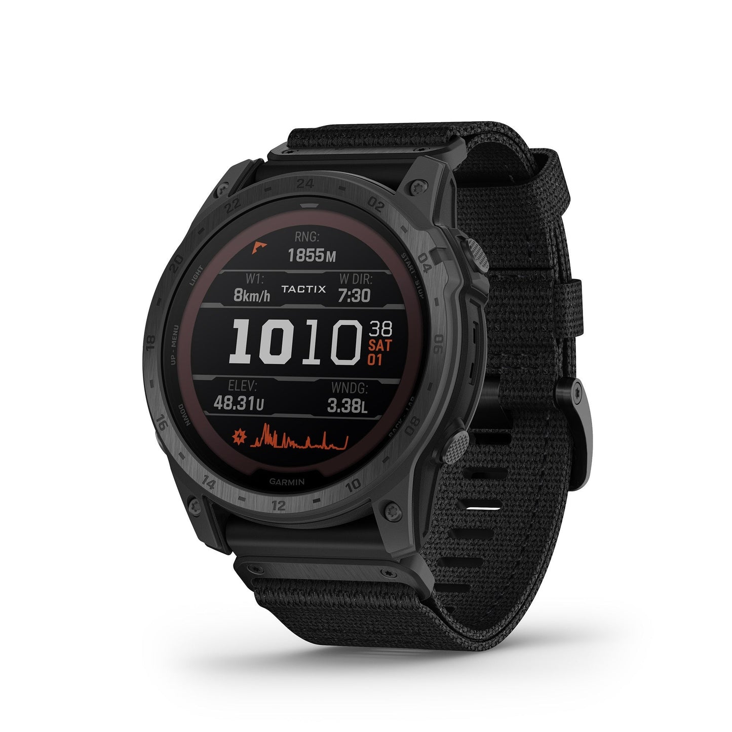 Garmin tactix® 7 Pro Ballistics Edition-Solar Tactical GPS Watch with Applied Ballistics & Band
