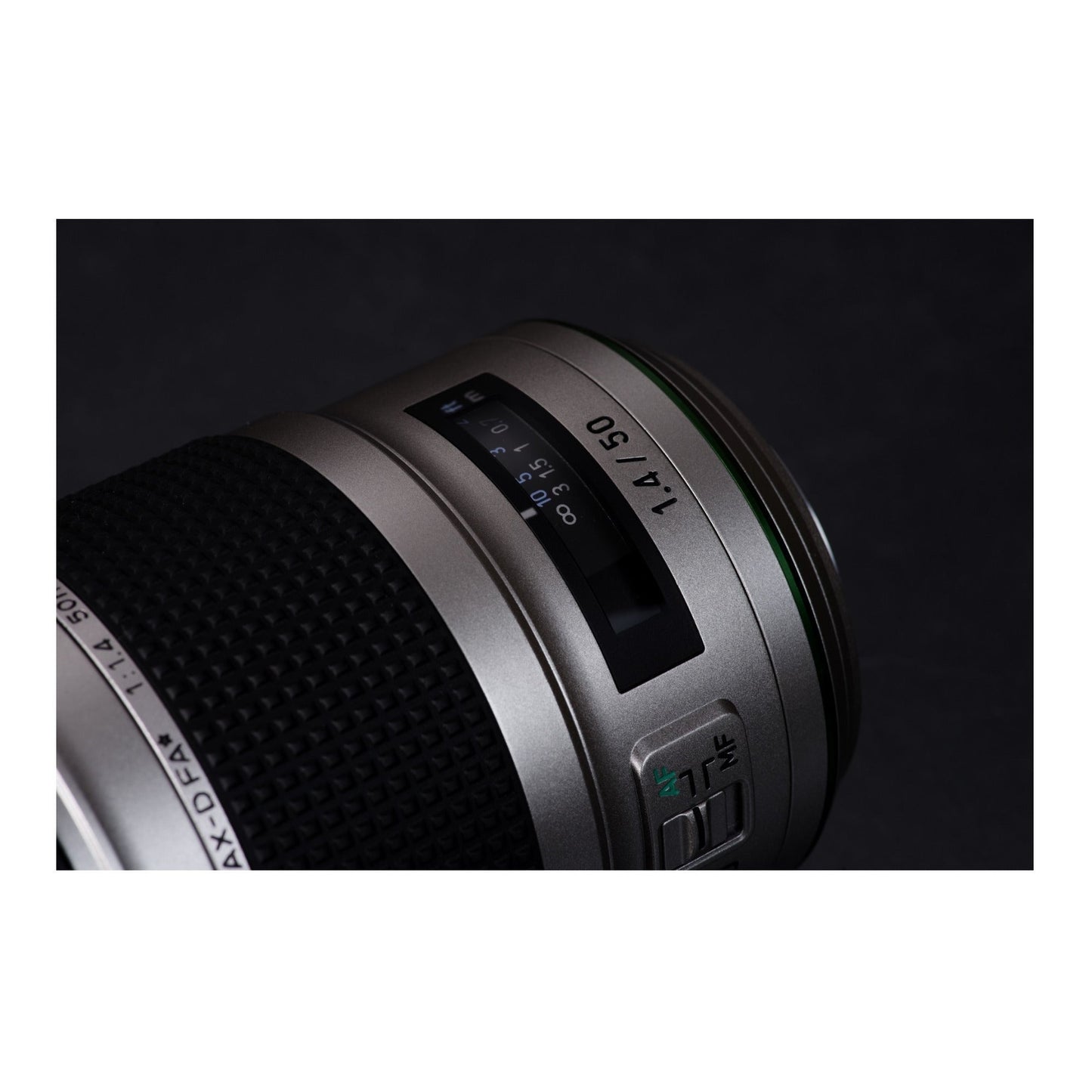 Pentax HD PENTAX-D FA 50mm f/1.4 SDW AW Lens (Silver Edition)