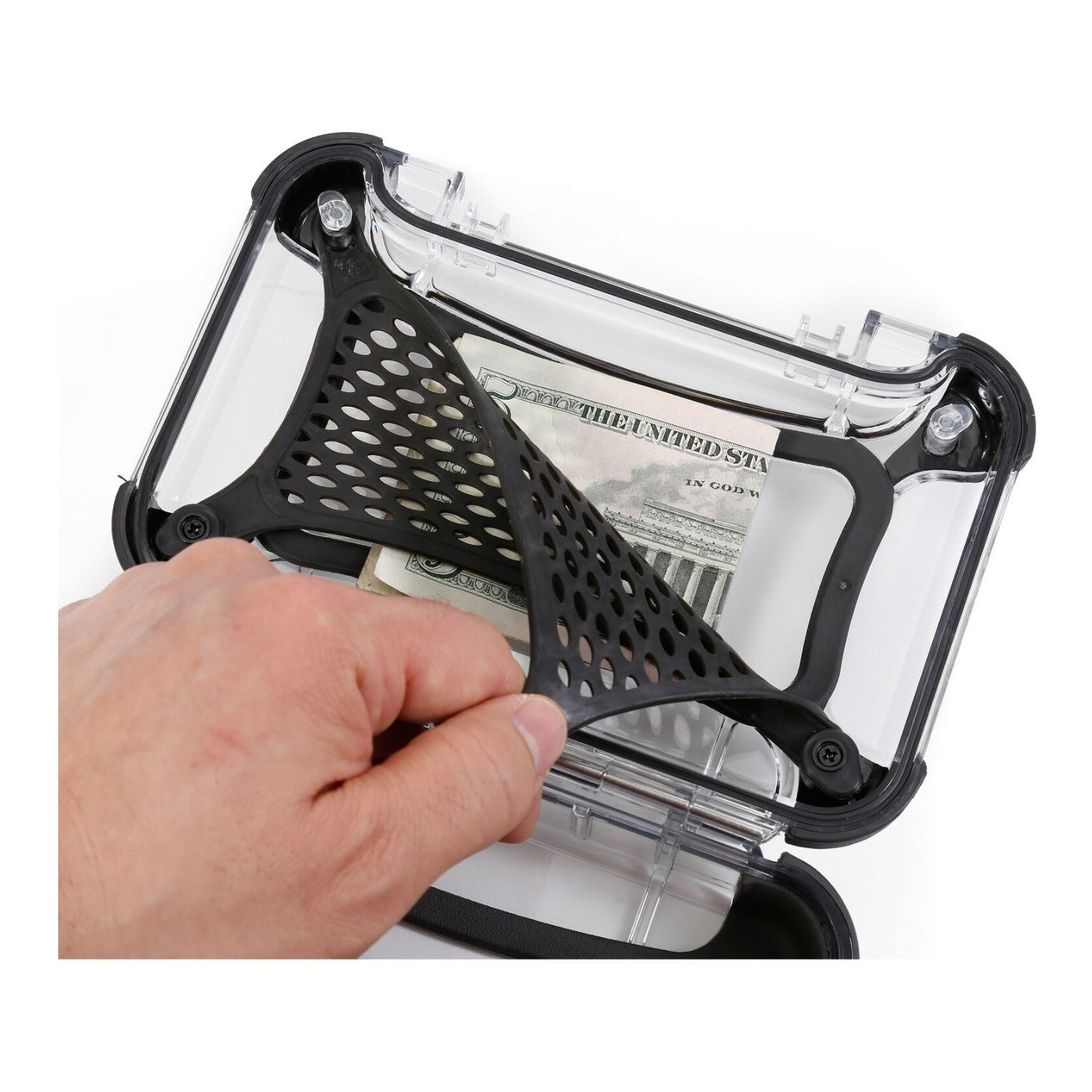 NANUK 320 Nano Series Waterproof Hard Case (Medium, Clear)