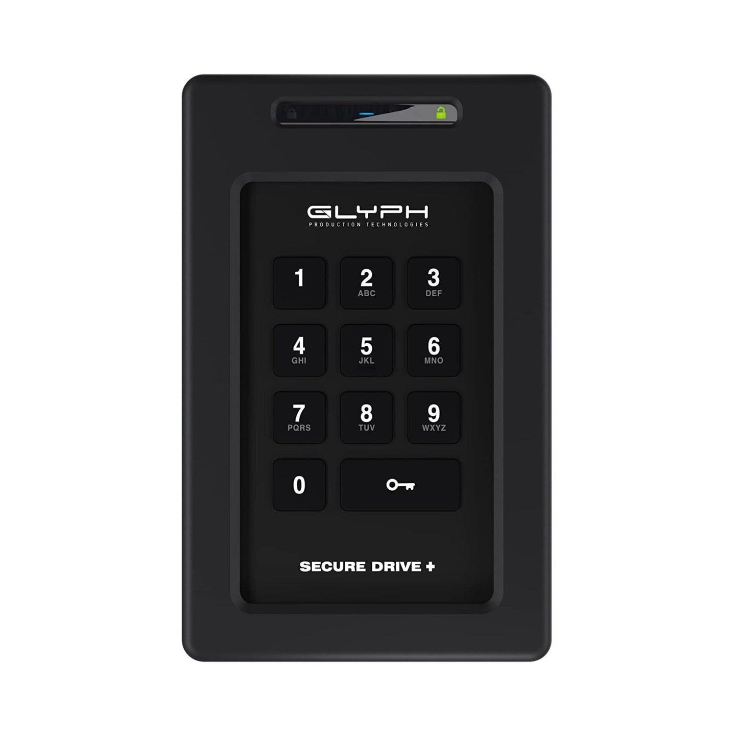 Glyph SecureDrive+ 5TB Encrypted External Drive with Keypad, Rugged Tamper-Proof