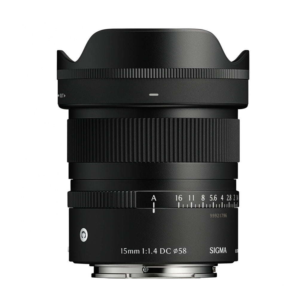 Sigma 15mm F1.4 DC Contemporary Lens for Mirrorless Cameras (X Mount)
