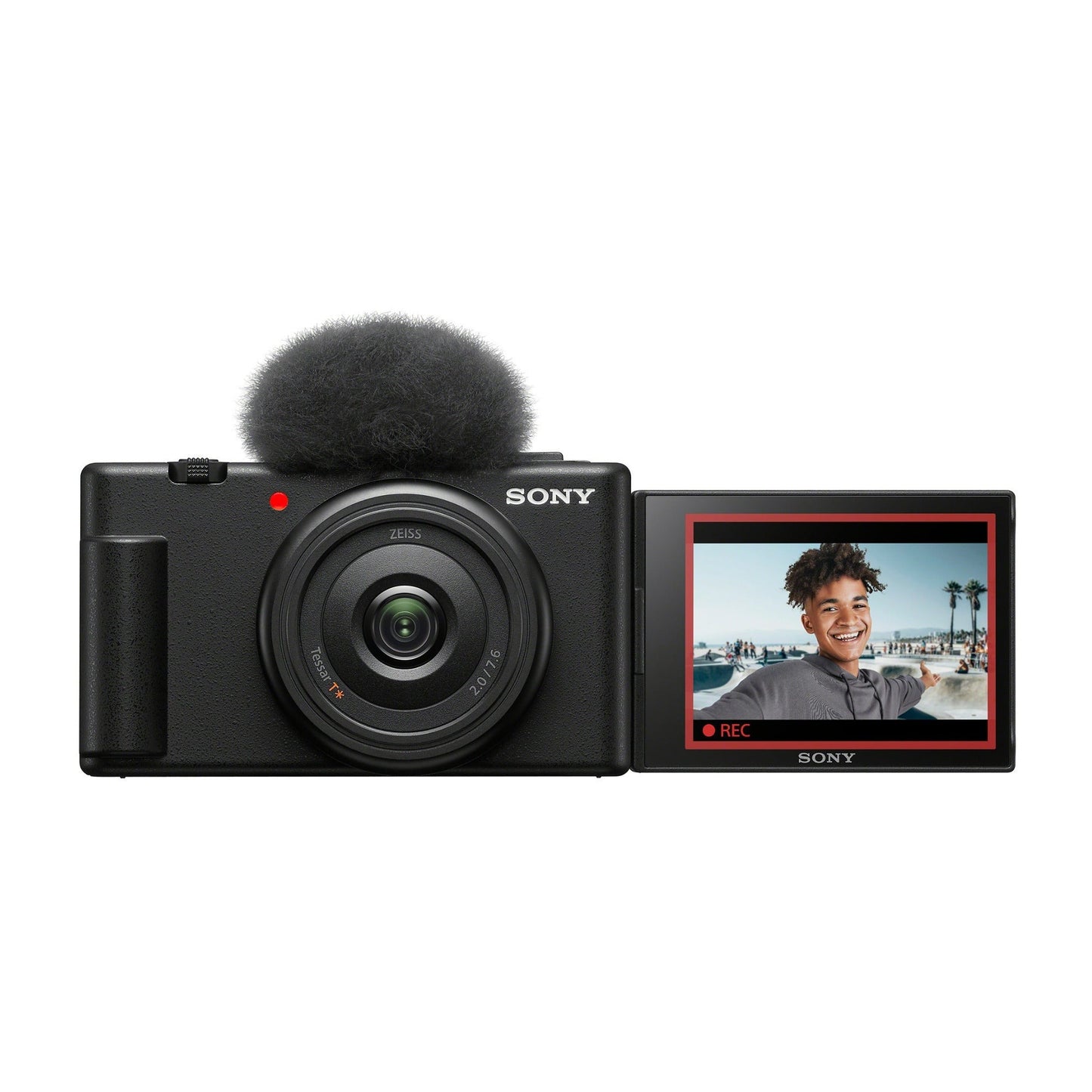Sony ZV-1F Vlog Camera for Content Creators and Vloggers (Black)