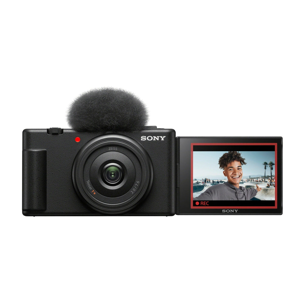 Sony ZV-1F Vlog Camera for Content Creators and Vloggers (Black)