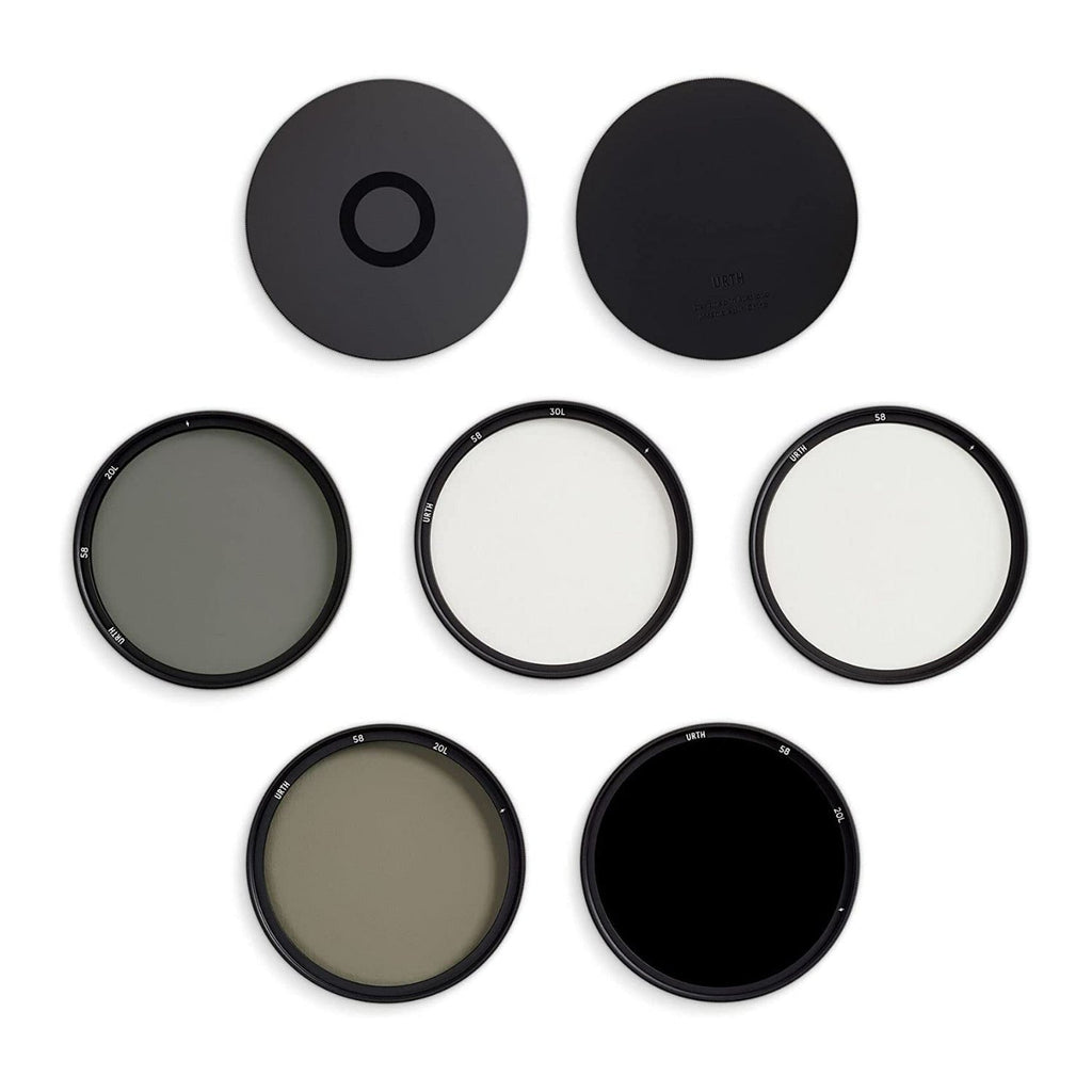 Urth 58mm Magnetic Essentials Nano Coating UV, CPL Polarizing, ND8, and ND1000 Filter Plus+ Kit