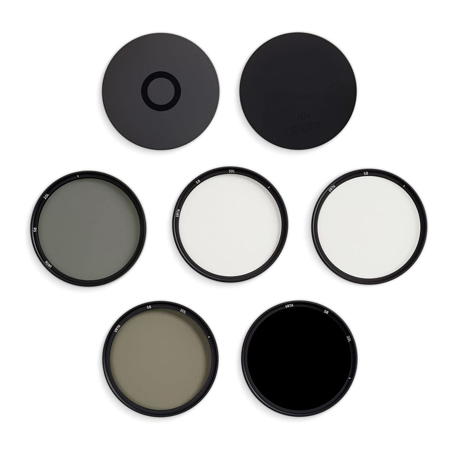 Urth 58mm Magnetic Essentials Nano Coating UV, CPL Polarizing, ND8, and ND1000 Filter Plus+ Kit