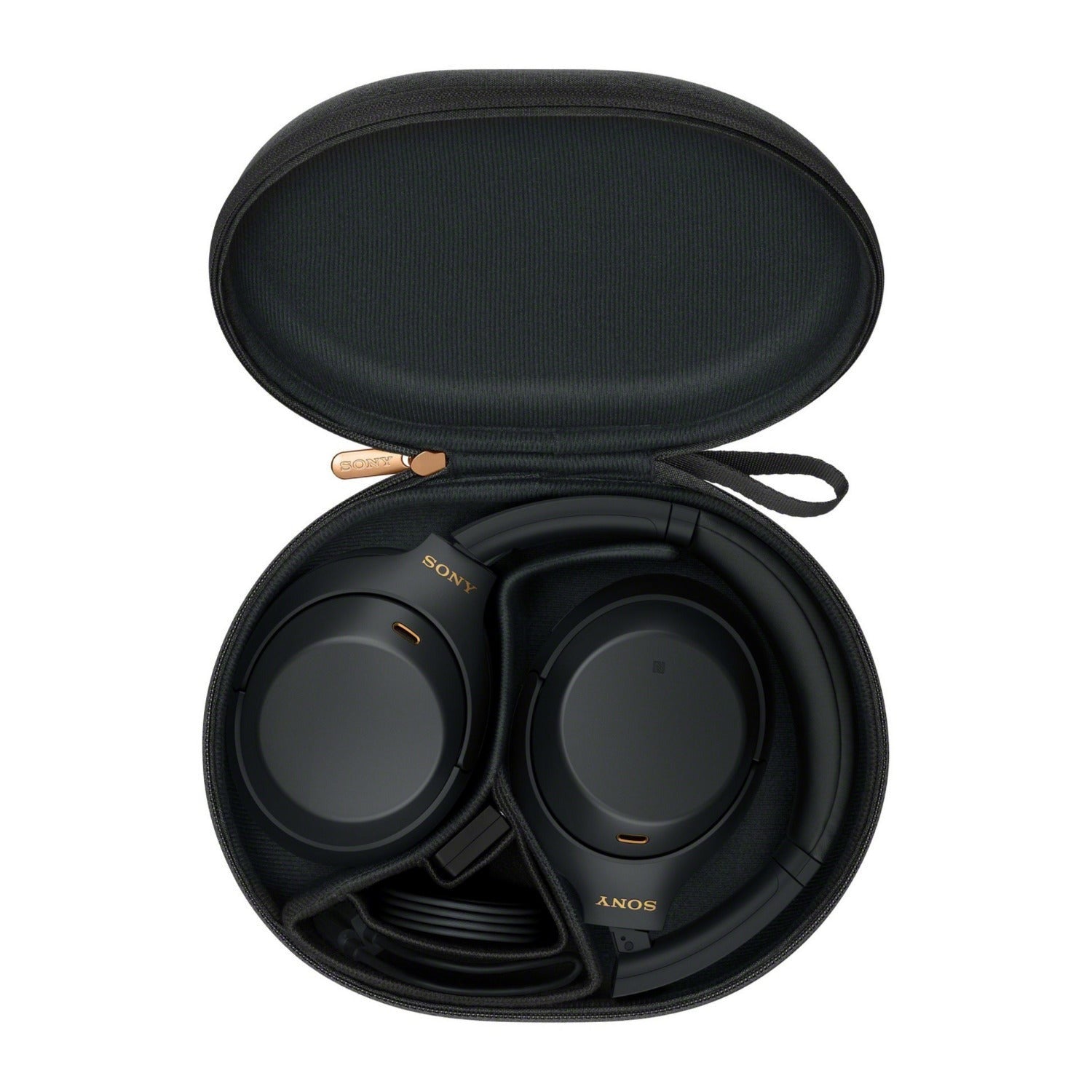 Sony WH-1000XM4 Wireless Noise Canceling Over-Ear Headphones Bundle with Finder