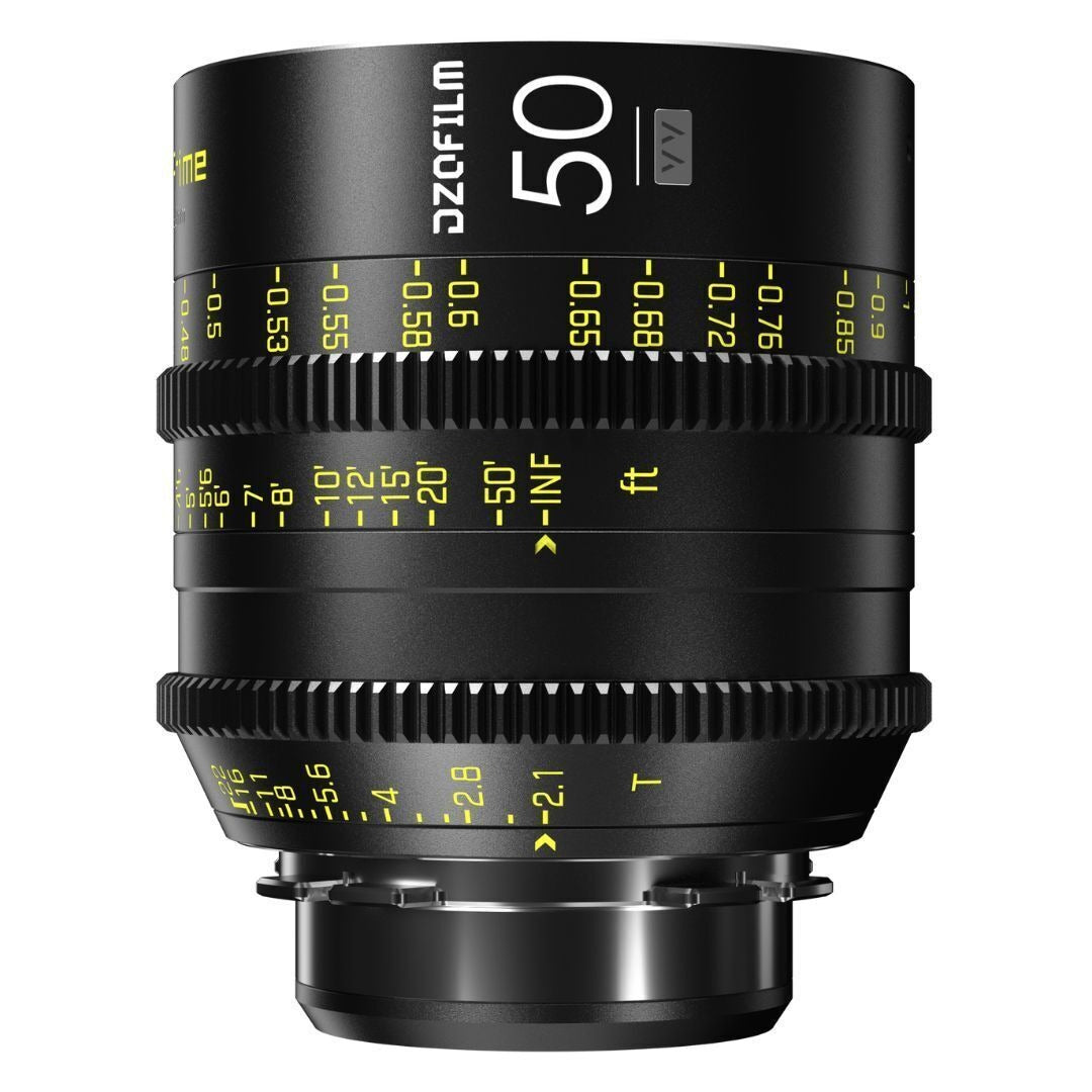 DZOFilm Vespid 25mm, 35mm, 50mm, 75mm, 100mm, 125mm T2.1, and Macro 90mm T2.8 7-Lens Kit B (Black)