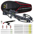 TenPoint Titan X Decock 400 FPS Forward Draw Crossbow (Moss Green) Bundle with Accessories