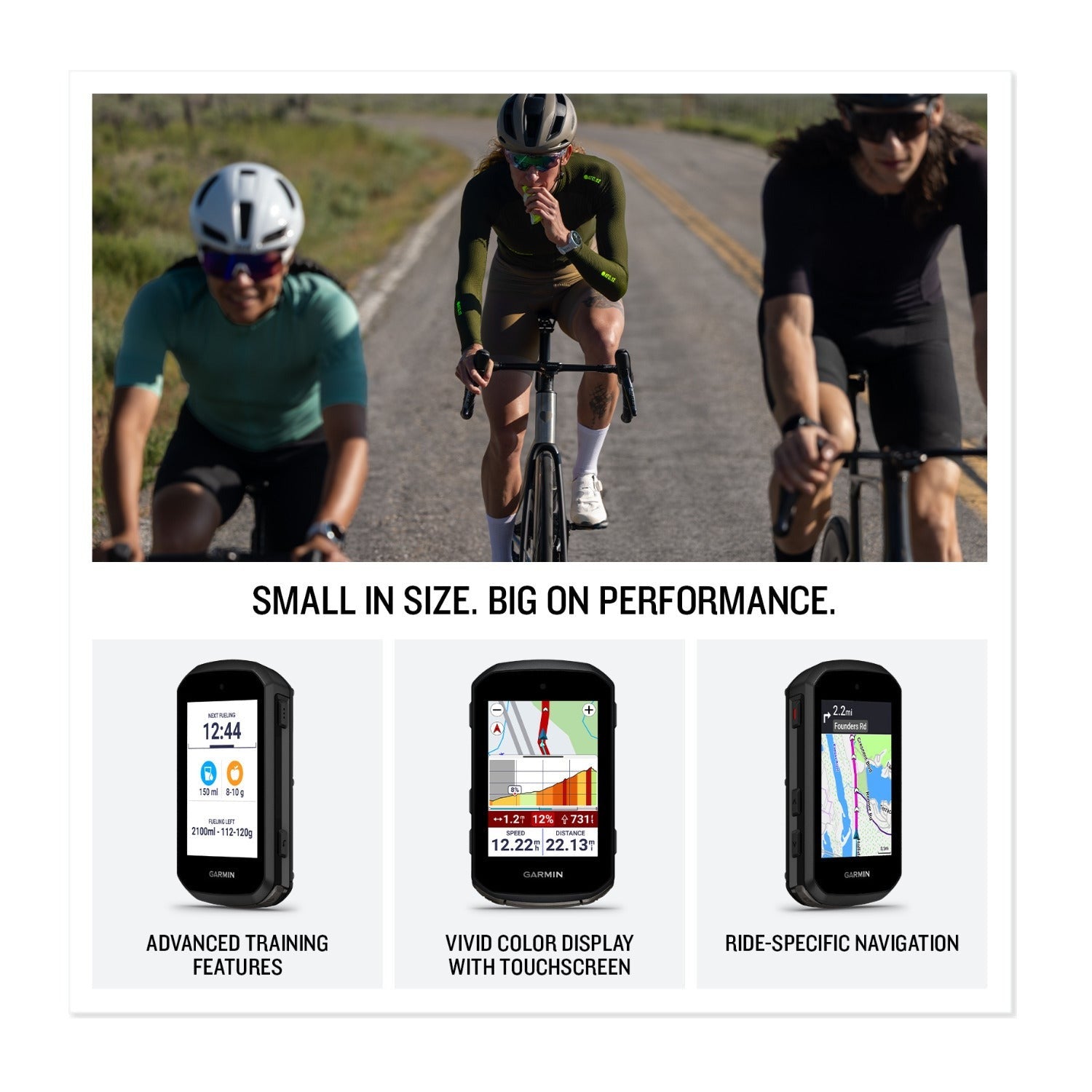 Garmin Edge 850 GPS Bike Computer with Vivid Color Touchscreen Display