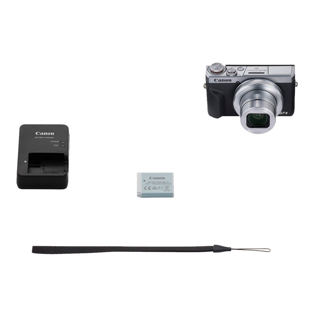 Canon PowerShot G7X Mark III Digital Camera with 4.2x Optical Zoom Lens (Silver)