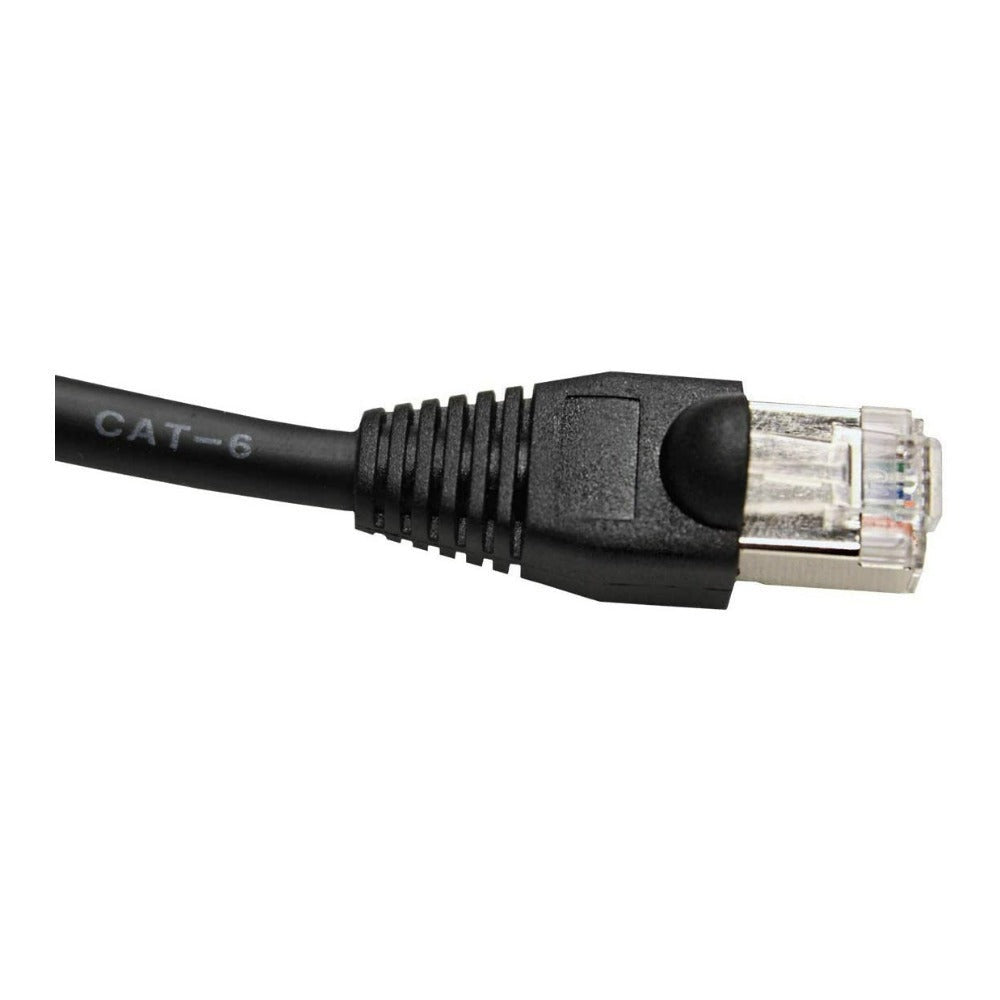 Lorex 200-Feet CAT6 Waterproof, and Fire-Resistant Cable (Black) 2-Pack