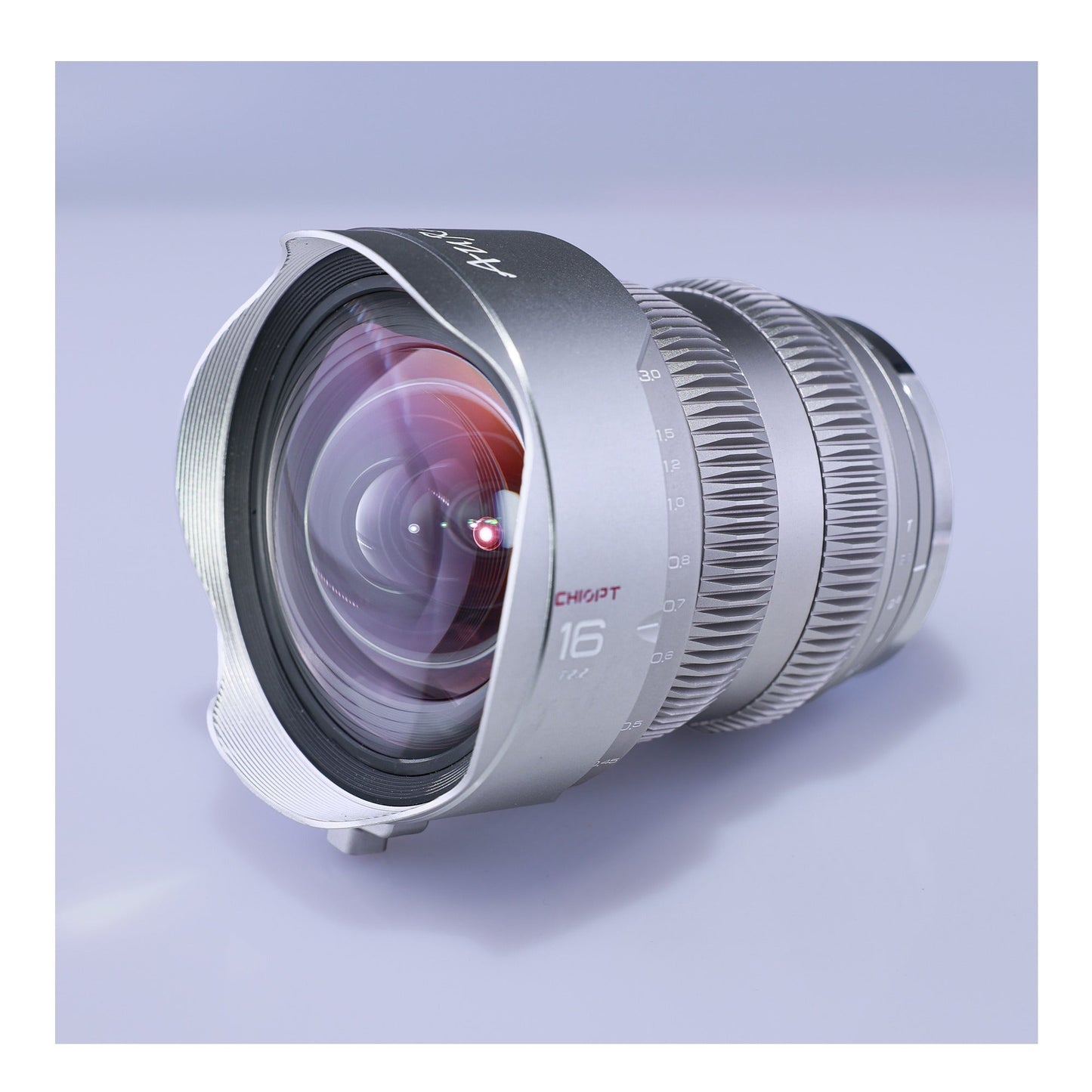 CHIOPT AURA 16mm T2.2 Cinema Lens (Leica L-Mount) Full-Frame with Cine Prime and Manual Focus