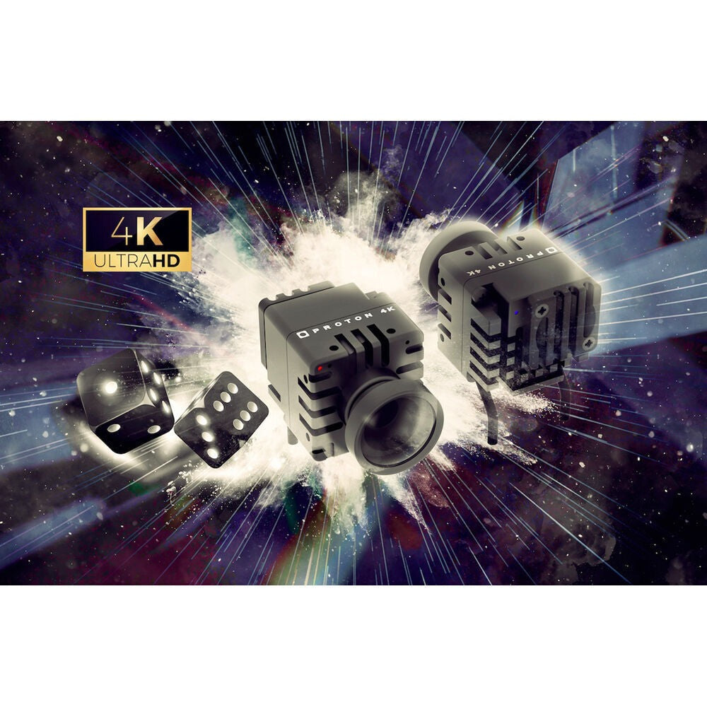 Proton 4K Mini Broadcast Camera with 12-Bit 4Kp60 HDR for Professional Productions