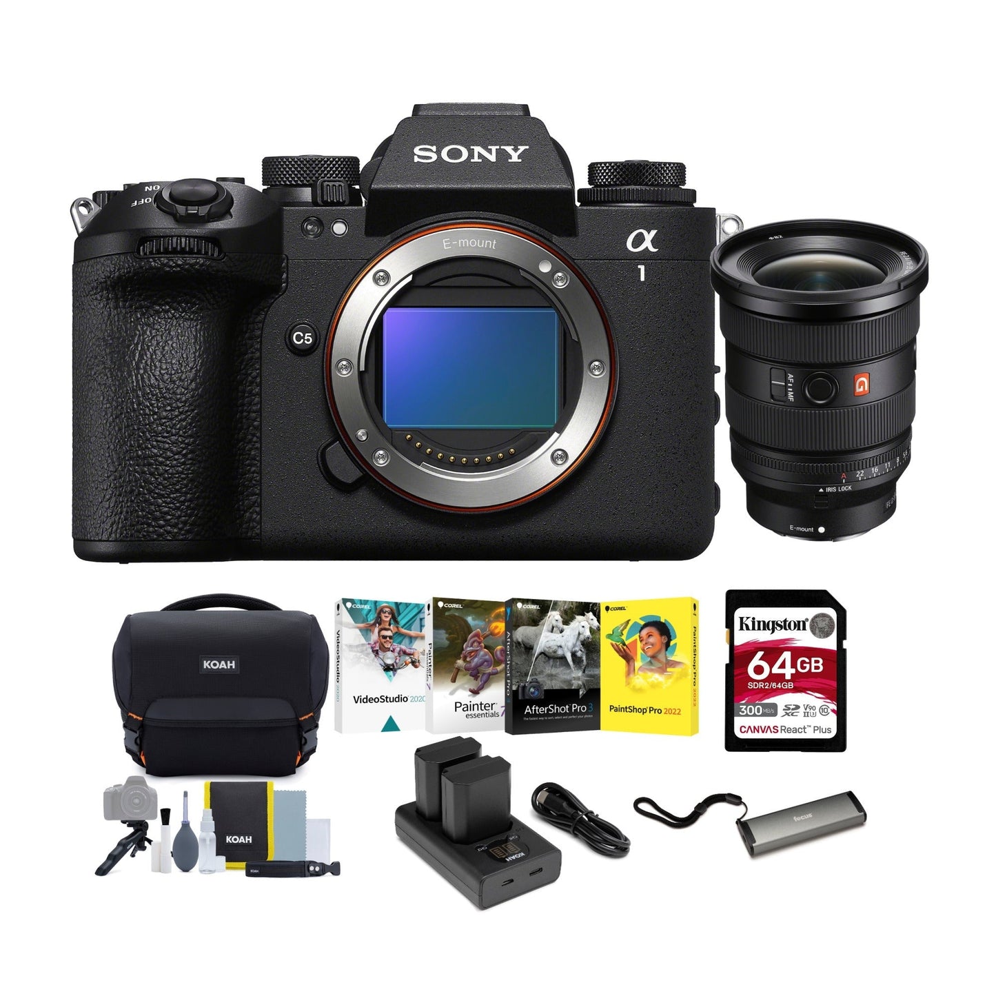 Sony Alpha 1 Mark II Mirrorless Camera with FE 16-35mm f/2.8 GM II Lens Bundle