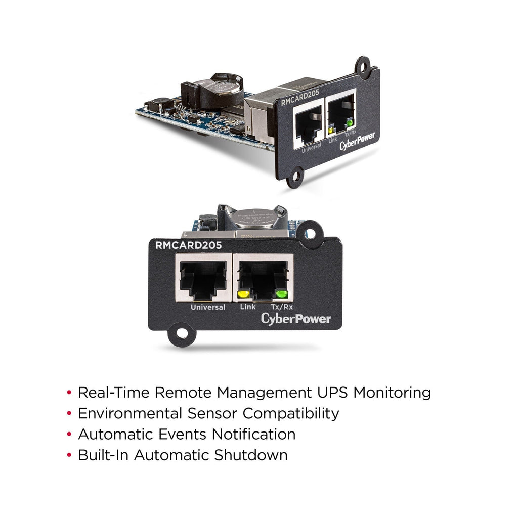 CyberPower Network Management Card for Remote UPS and ATS PDU Monitoring