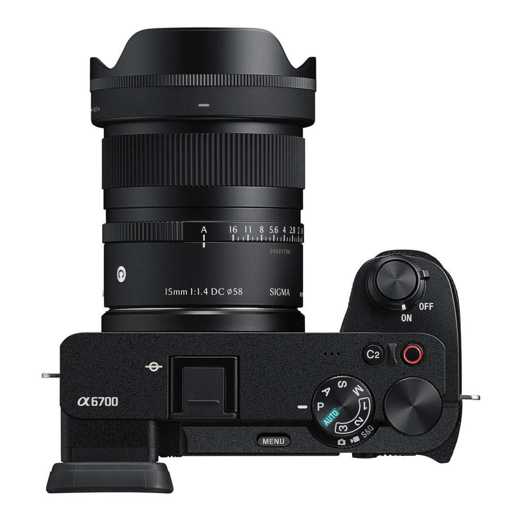 Sigma 15mm F1.4 DC Contemporary Lens for Mirrorless Cameras (Sony E Mount)