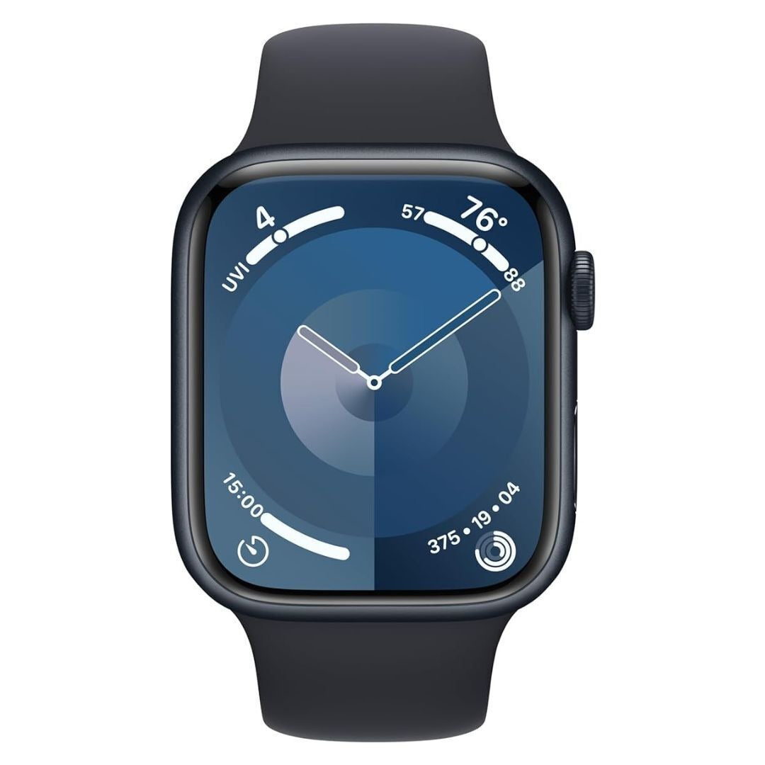 Apple Watch Series 9 GPS + Cellular Aluminum Case with Midnight Sport Band (Certified Refurbished)