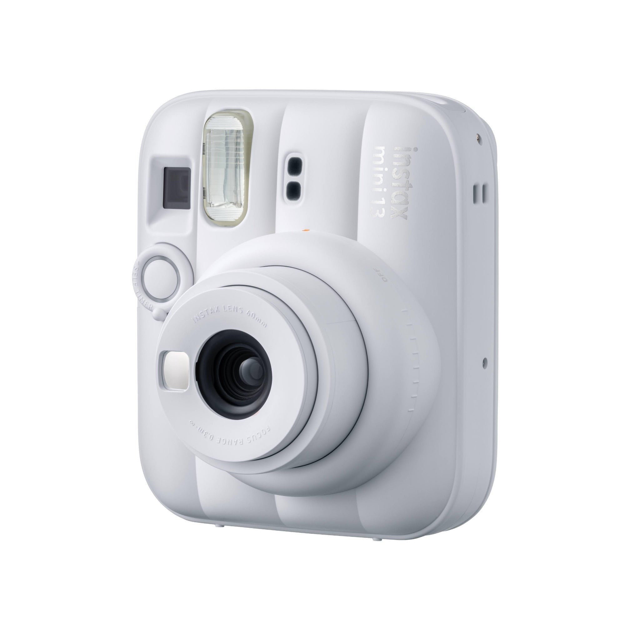 Fujifilm INSTAX MINI 13 Instant Camera with Built-In Selfie Mirror and Self Timer (Clay White)
