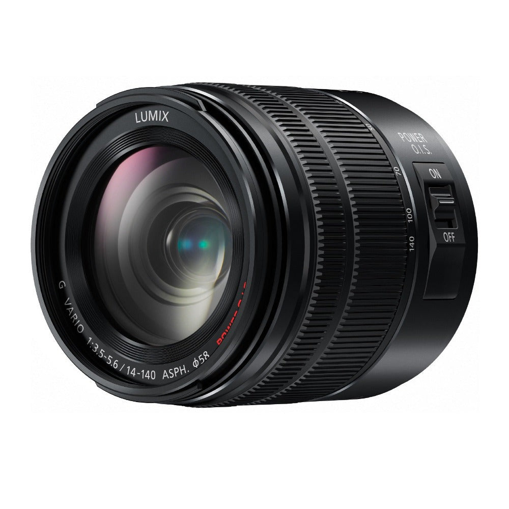 Panasonic LUMIX G VARIO 14-140mm f/3.5-5.6 II Lens, Power O.I.S. (Black) (Certified Refurbished)