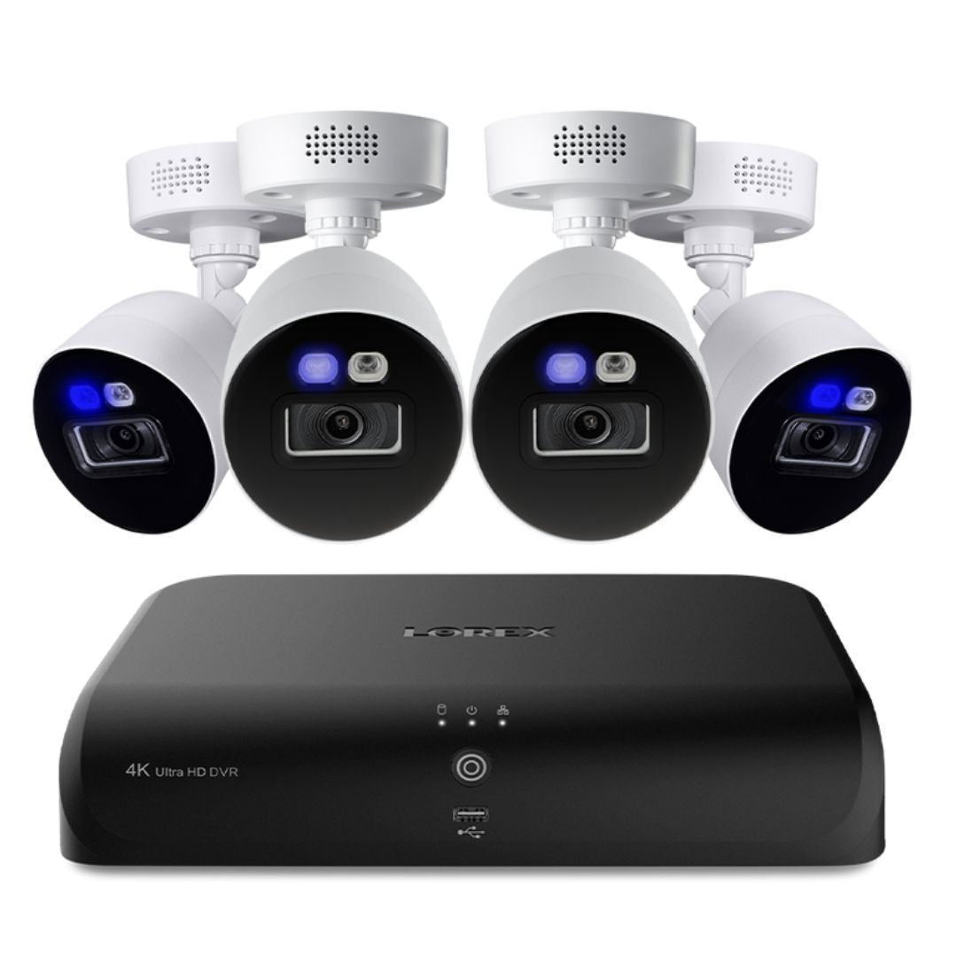 Lorex Fusion 4K 12 Channels (8 Wired, 4 Fusion Wi-Fi) 2TB Wired DVR System