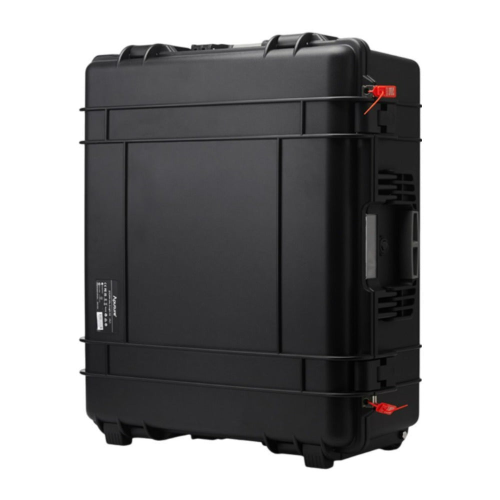 Aputure STORM 80c 3-Light Kit Hard-Shell Rolling Case with Precision-Cut Foam Insert (Black)