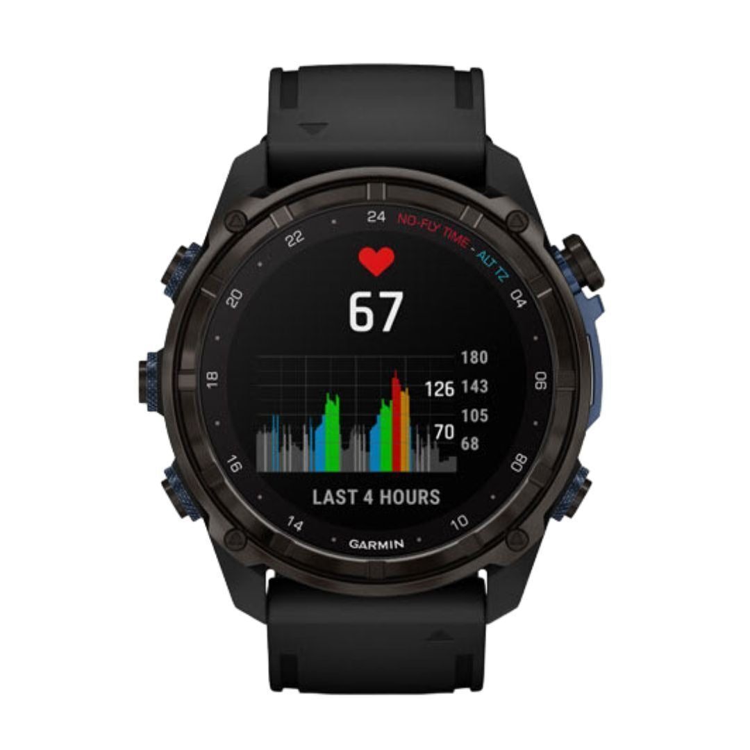 Garmin Descent Mk3i Watch Style-Dive Computer (51mm, Carbon Gray with Black Silicone Band)