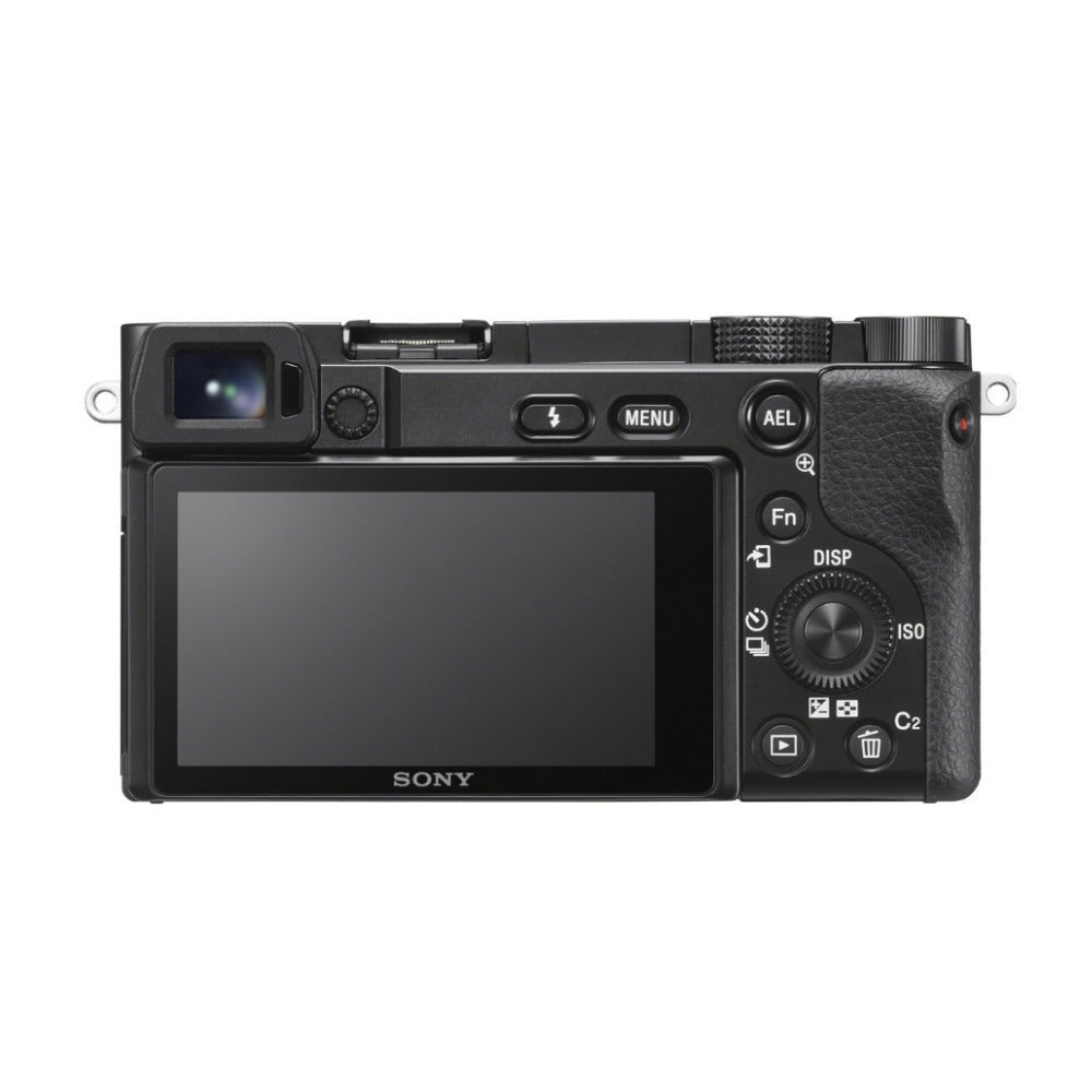 Sony Alpha a6100 APS-C Mirrorless Camera with 16-50mm and 55-210mm Lens Bundle