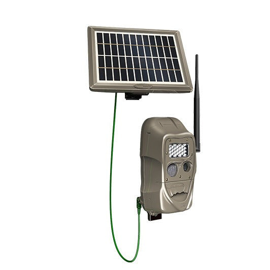 Cuddeback CuddeLink J-Series IR Trail Camera (15-Pack) with Solar Kit Bundle