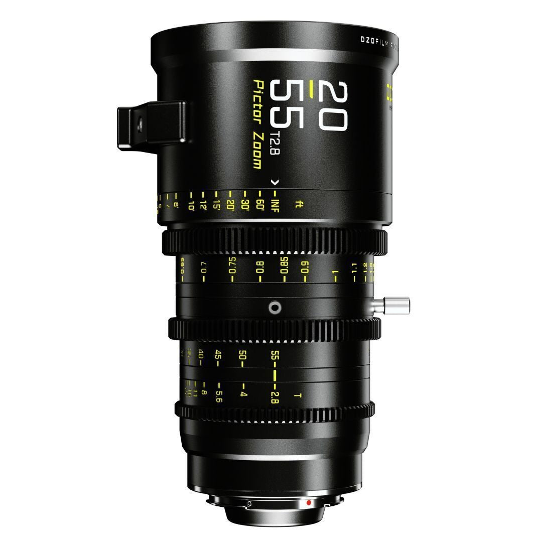 DZOFilm Pictor Zoom 20-55mm and 50-125mm T2.8 Super 35 Lens Bundle (PL and EF Mount, Black)
