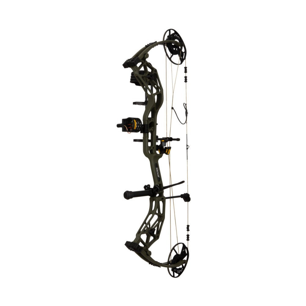 Bear Archery Alaskan XT RTH Compound Bow 25‐30 Draw Length 335 FPS Bow (Olive, Right Hand)