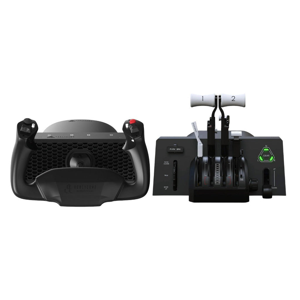 Honeycomb Aeronautical Alpha Flight Controls LITE and Bravo Throttle Quadrant