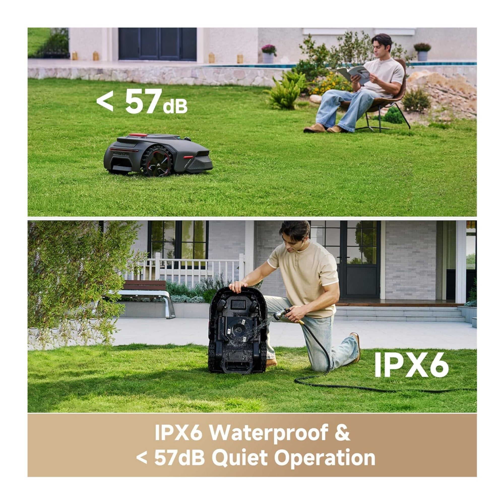 MOVA LiDAX Ultra 2000 Robot Lawn Mower - 360 3D LiDAR w/ AI Vision Auto-Mapping