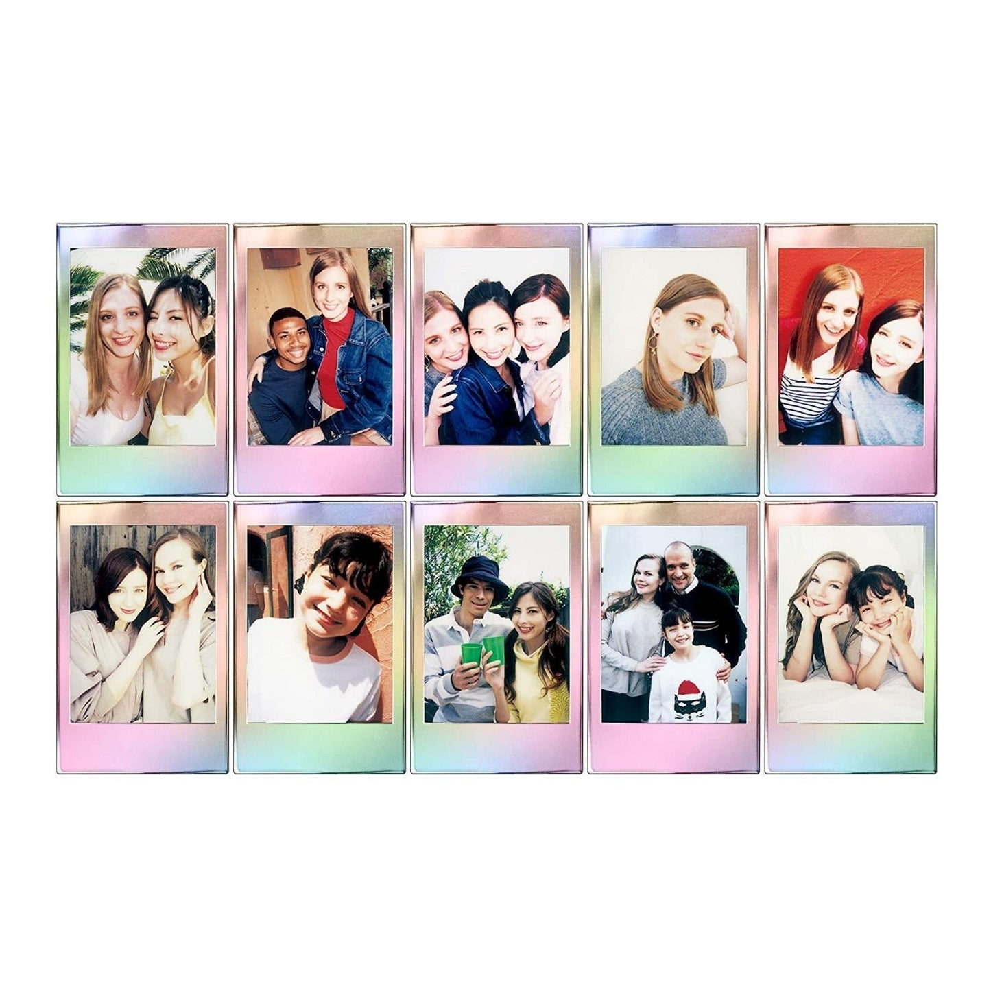 Fujifilm Instax Mini Mermaid Tail Film, Glitter Styles (10 Exposures) 5-Pack