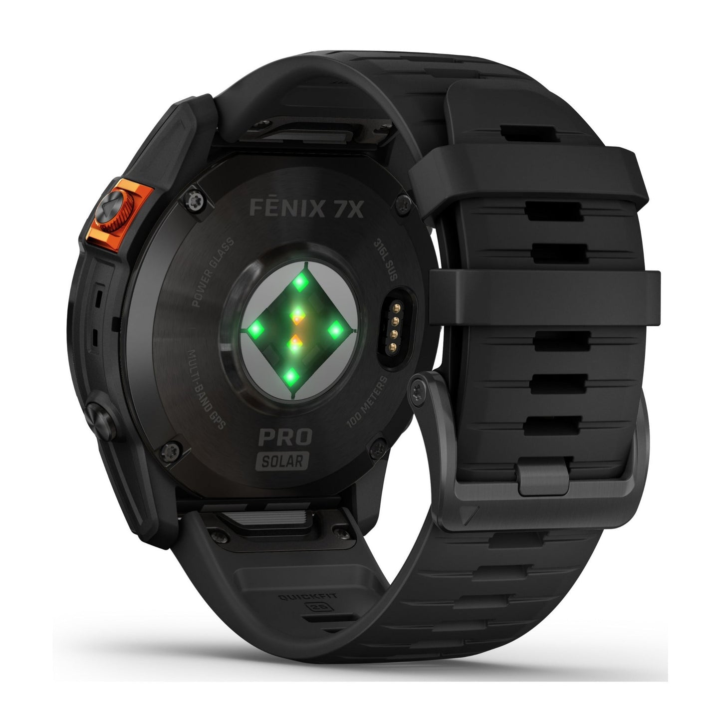Garmin fenix 7X Pro Solar Edition Multisport GPS Smartwatch (Slate Gray with Black Band)