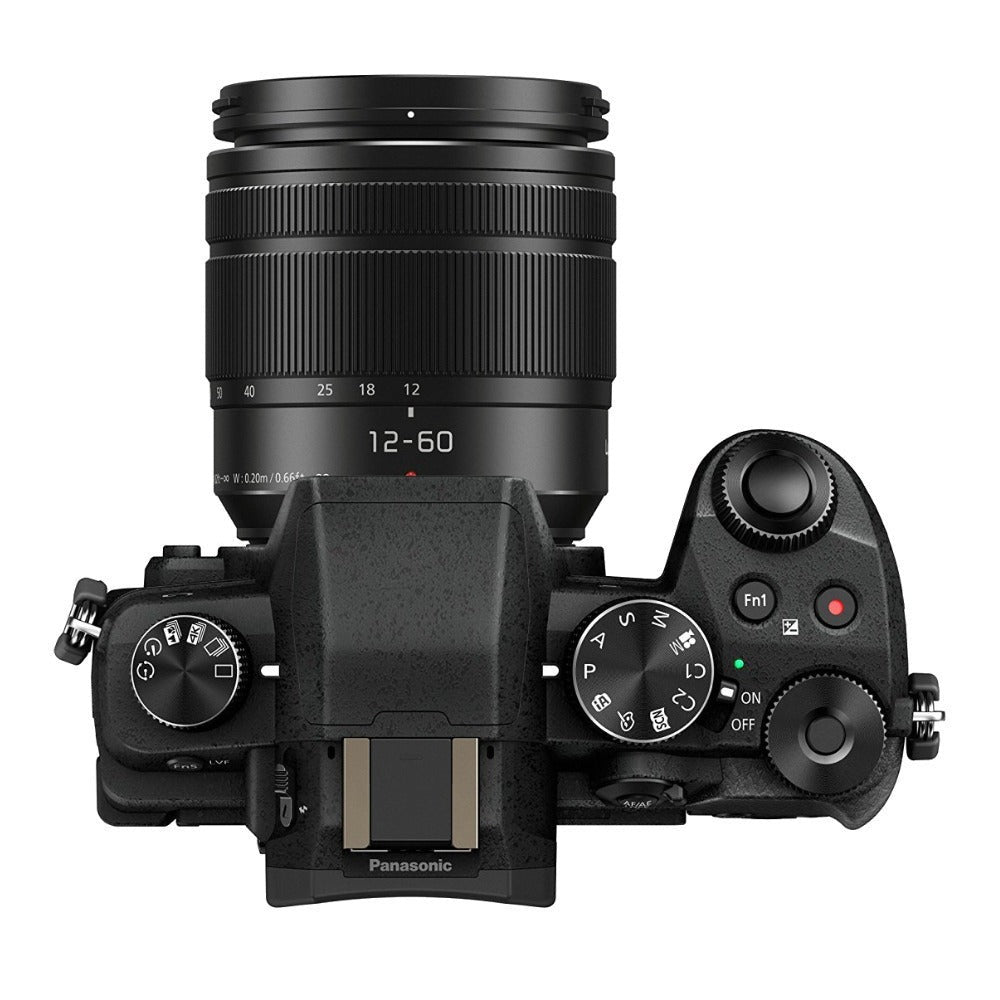Panasonic LUMIX G85 Mirrorless Camera with 12-60mm Lens and Microphone Bundle