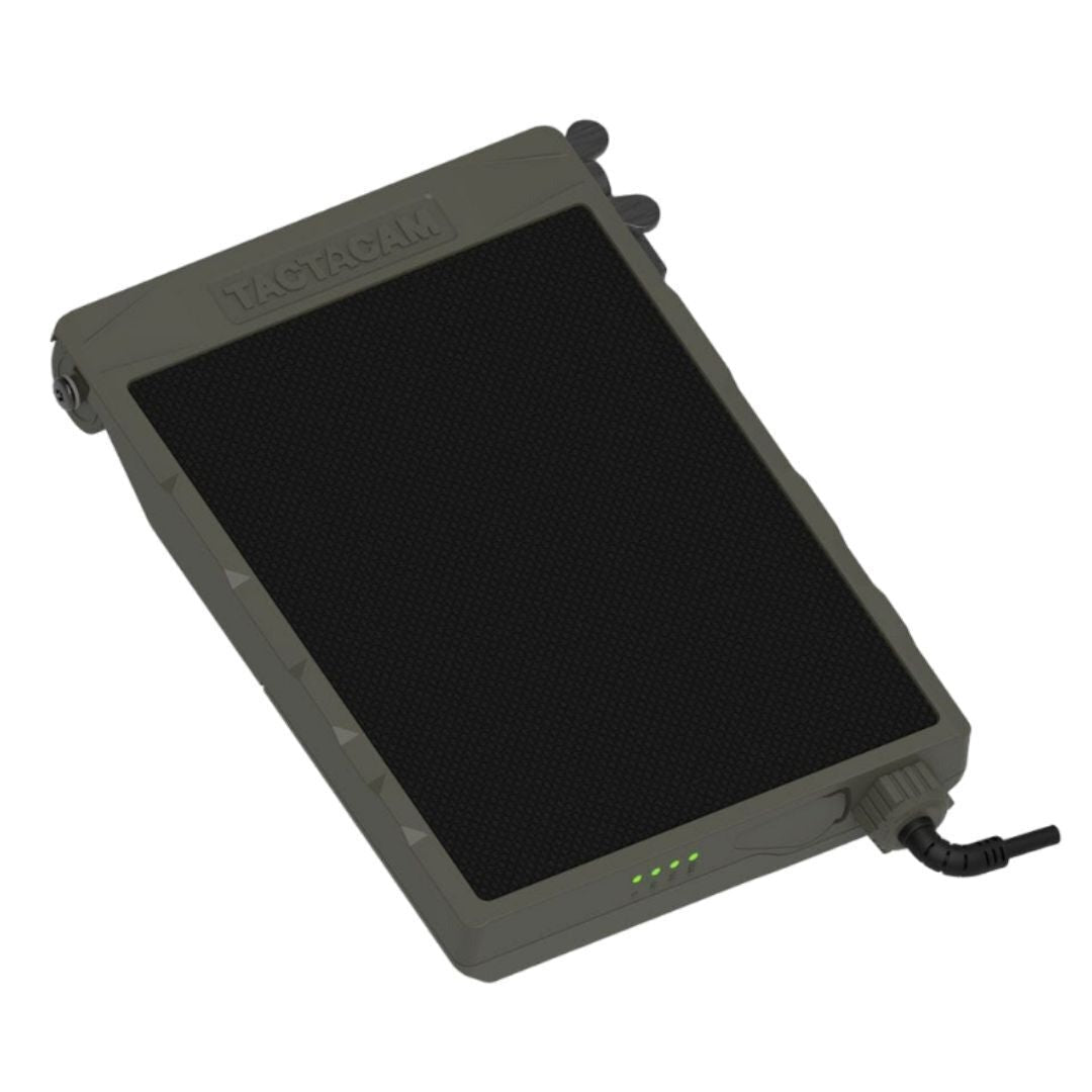 TACTACAM Solar Panel for Defend Cellular Security Camera with Built-In 5200mAh Battery