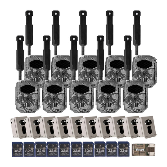 Spartan GoCam2 4G/LTE Multi-carrier Trail Camera (Areus Camo) with Accessories