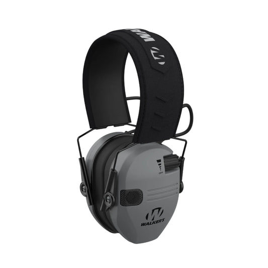 Walker's Razor Junior Electronic Youth and Womens Hearing Protection Muff (Grey)