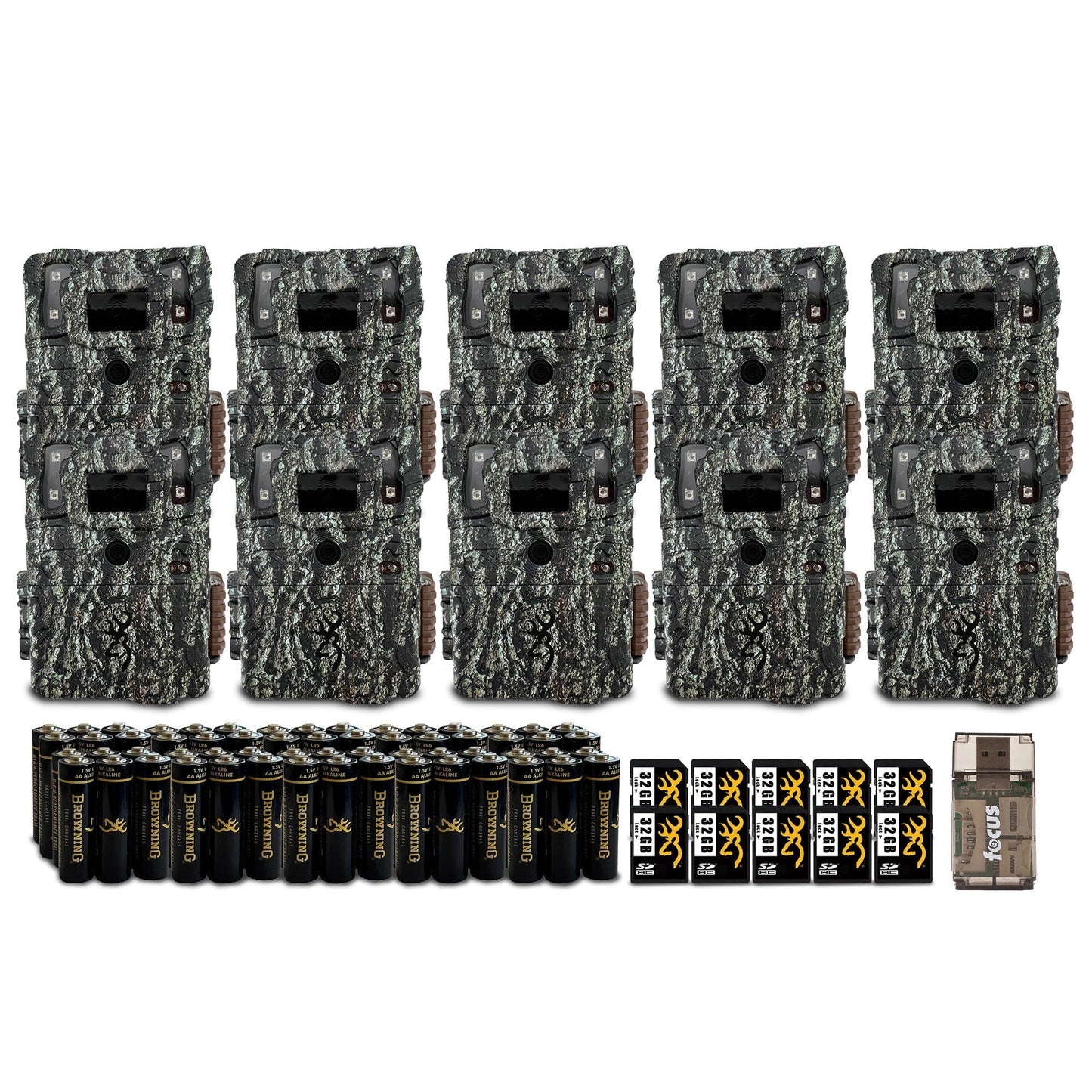 Browning Trail Camera Command Ops Elite 40 with SD Card, Batteries, Card Reader