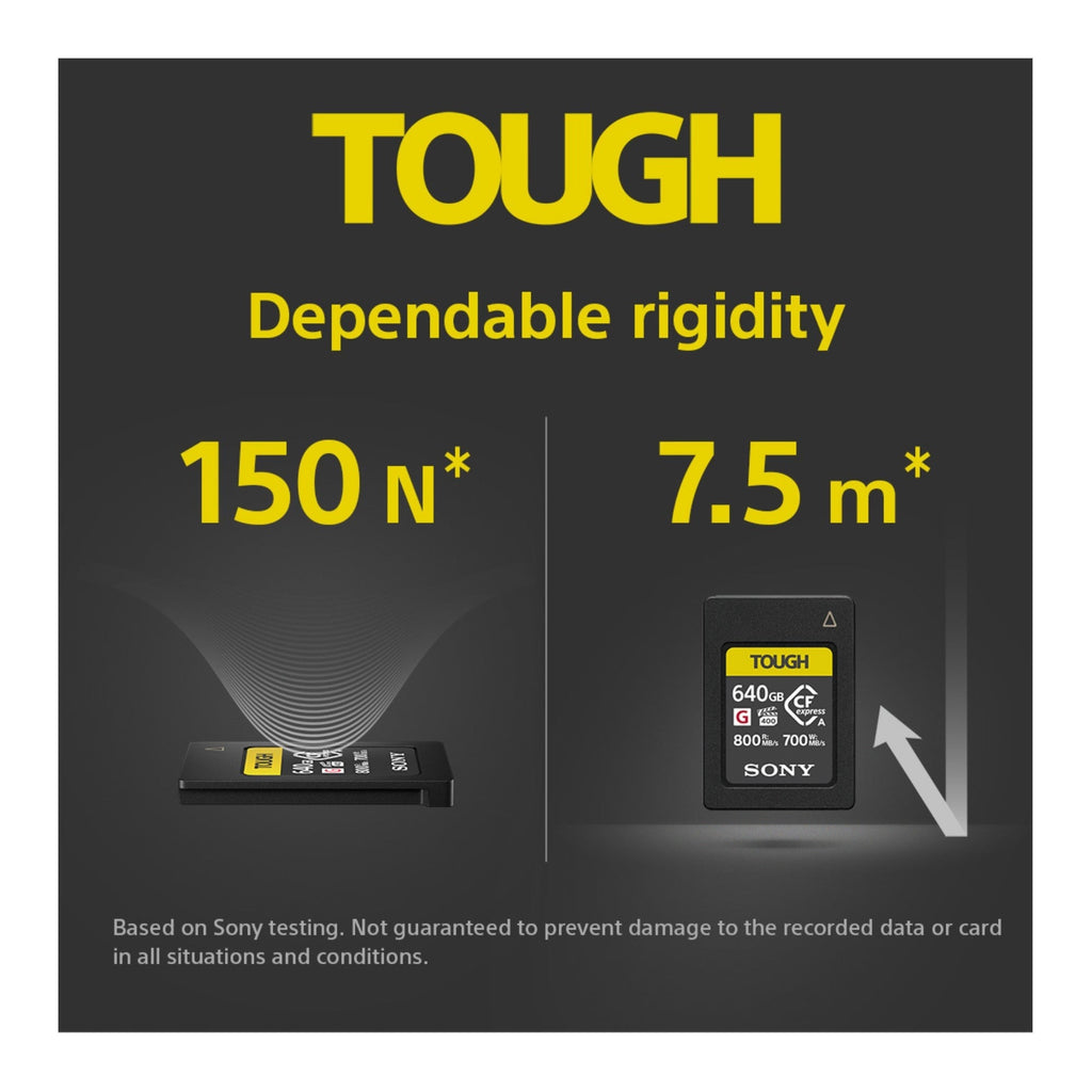 Sony 240GB CFexpress Type A TOUGH Memory Card with Card Reader Bundle