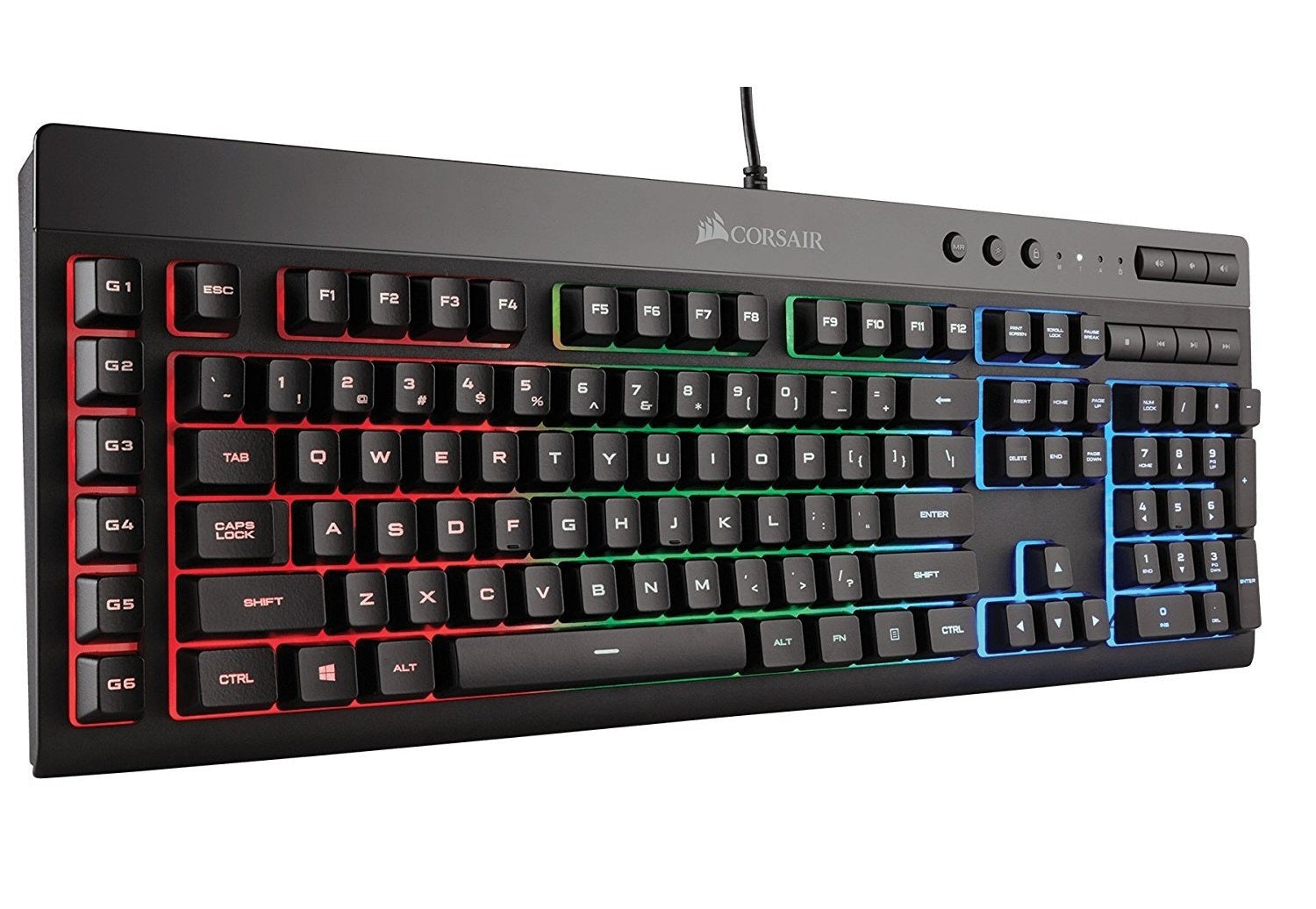 Corsair K55 RGB Gaming Keyboard (Certified Refurbished)