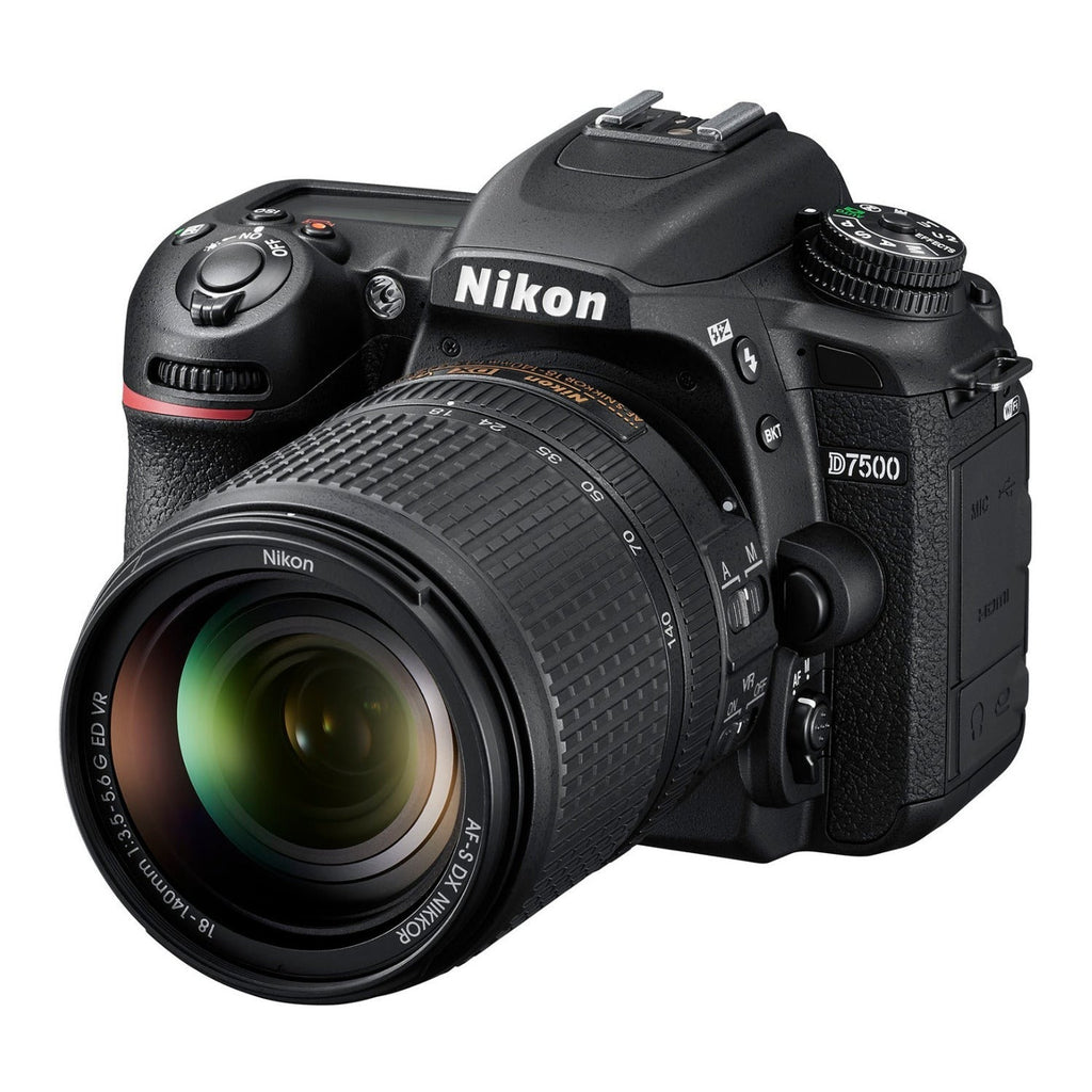 Nikon D7500 DSLR Camera with 18-140mm f/3.5-5.6 VR Lens